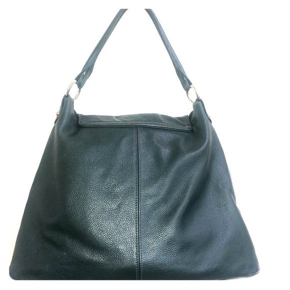 Onna Ehrlich Beautiful Green Pebbled Leather bag. Like new - Picture 3 of 10